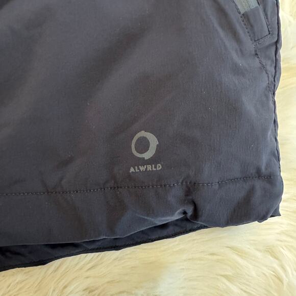 Alwrld Black Biodegradable Vest Full Zip Sleeveless Jacket XL NWOT - Picture 8 of 12